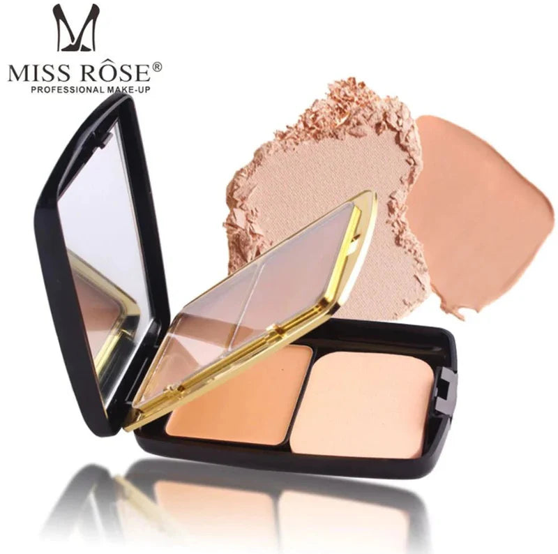 Miss Rose - 2-in-1 Compact Powder Product Description