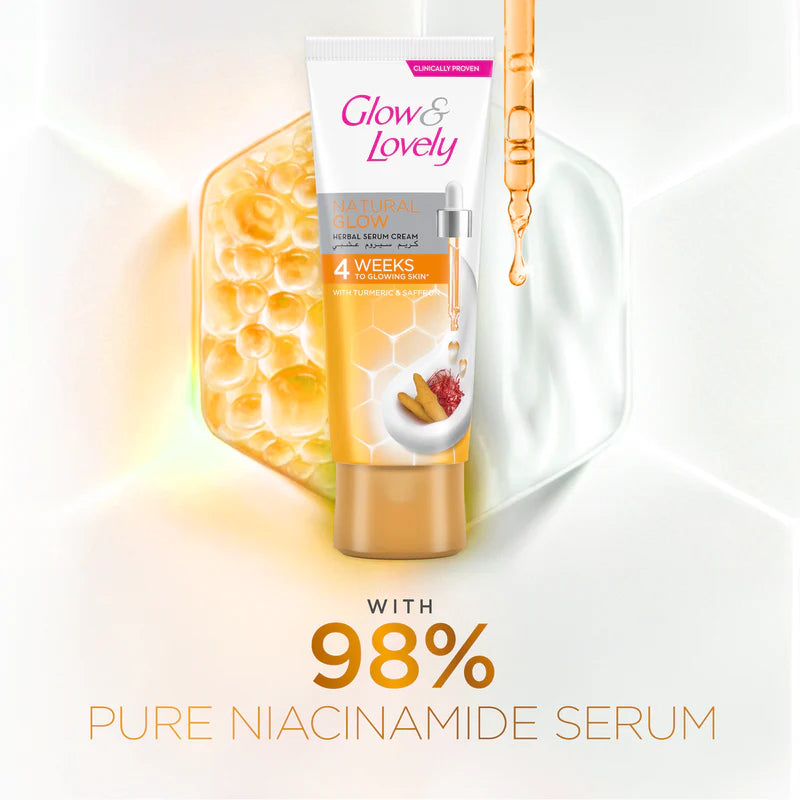 Glow & Lovely - Natural Glow Herbal Serum Cream