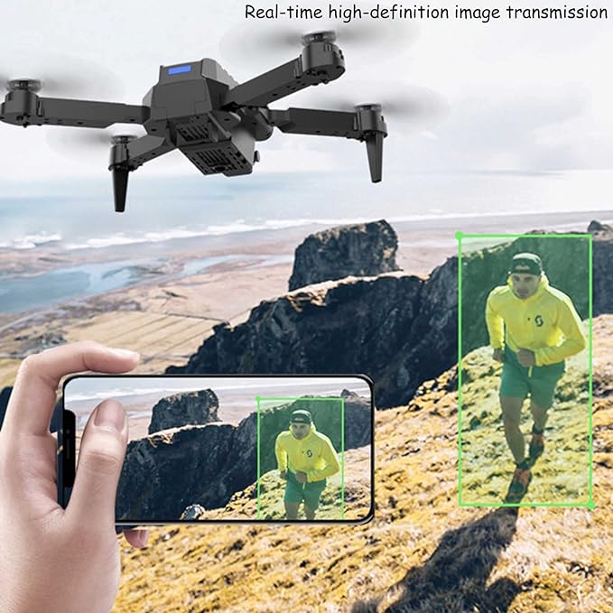 🚁 E99 Foldable Drone with Camera – 720p HD, 360° Flips & LED Lights 🌟