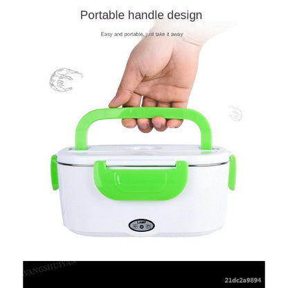 🔥 Portable Electric Heater Lunch Box – Fresh & Hot Meals Anywhere🔹