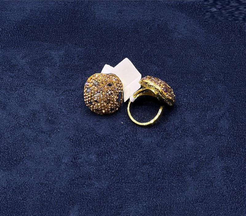 Crystal Dome Statement Ring