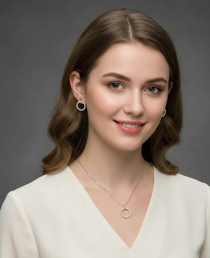 Crystal Halo Circle Set