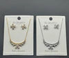 Floral Shine Statement Set
