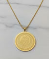 Medallion Pendant Necklace