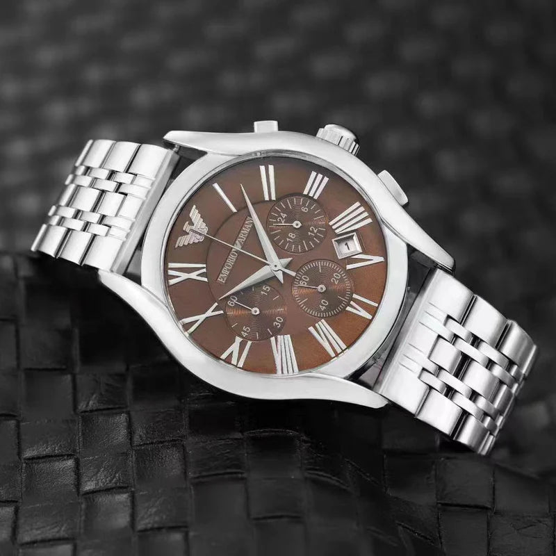 Men’s Chronograph Stainless Steel Watch