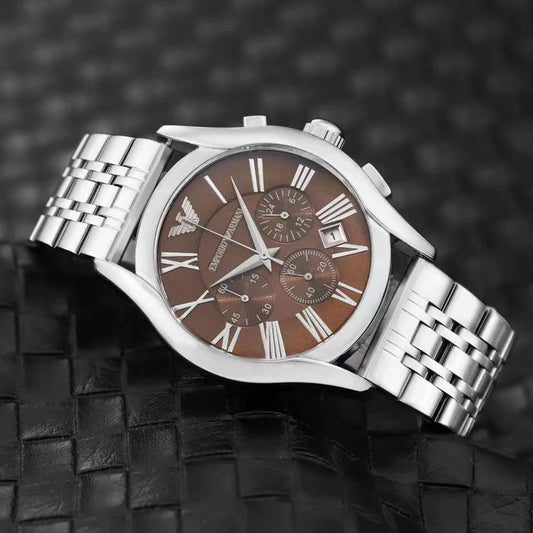 Men’s Chronograph Stainless Steel Watch