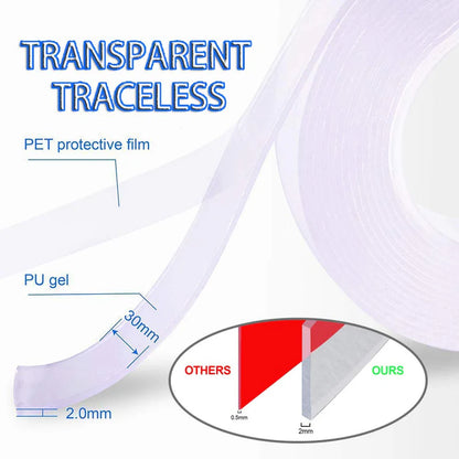 Transparent Double-Sided Nano Tape