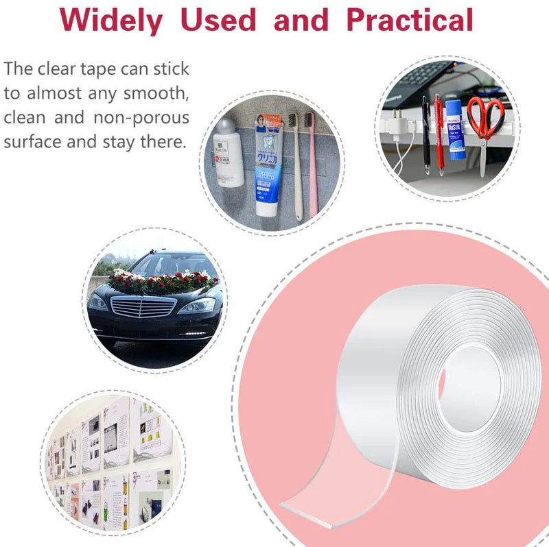 Transparent Double-Sided Nano Tape